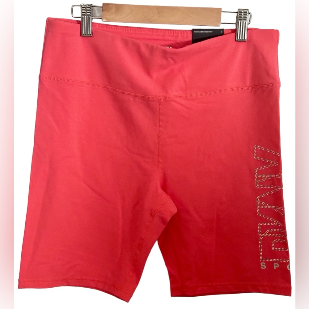DKNY Sport| High Waist Bike Short| SZ L